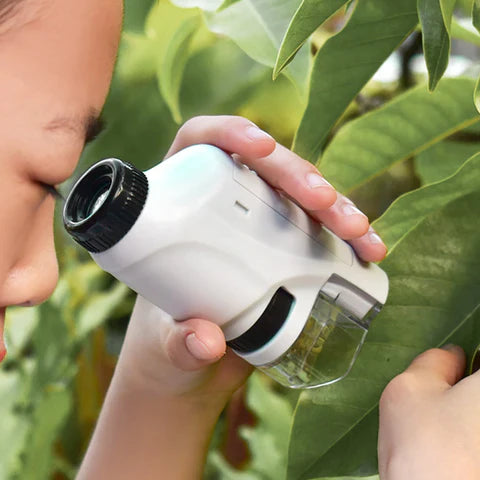 Microscópio Portátil de mão para Crianças