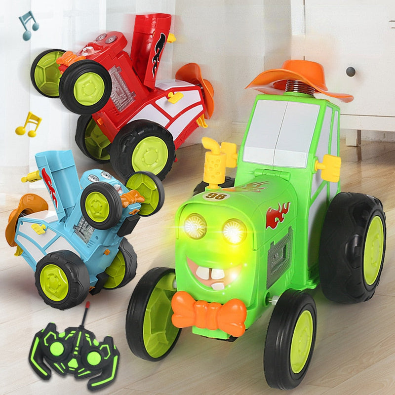 Carro de Brinquedo Animado com Controle Remoto - TurboMotion